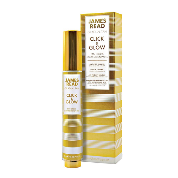Click & Glow Tan Drops from James Read
