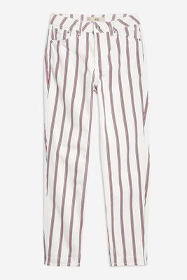Striped Mom Jeans from Topshop