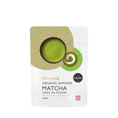 Organic Japanese Matcha Green Tea Powder from Clearspring 