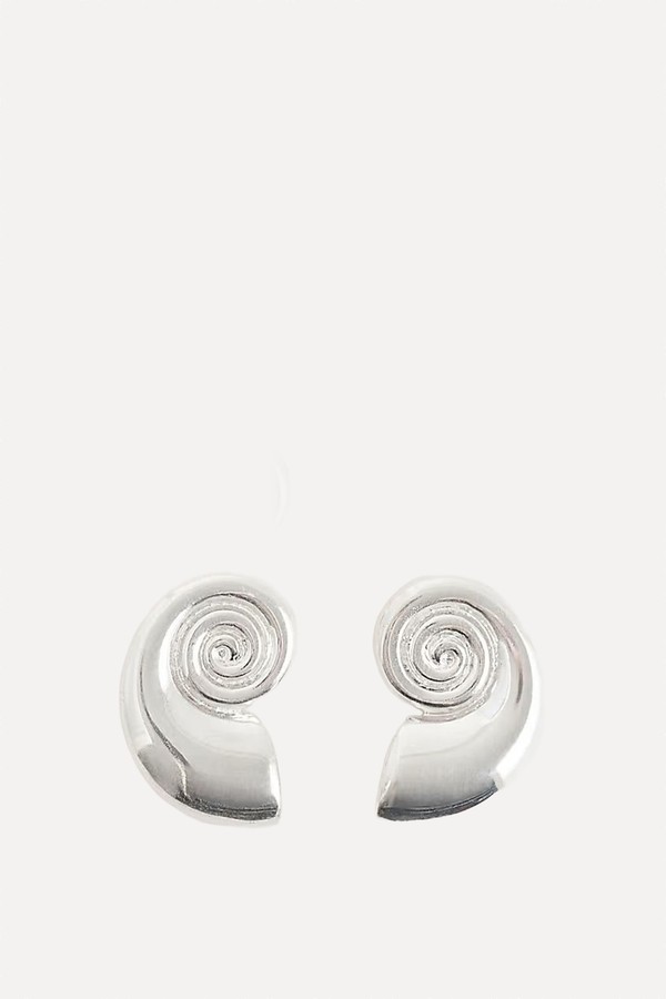 Shell Stud Earrings from Seol + Gold