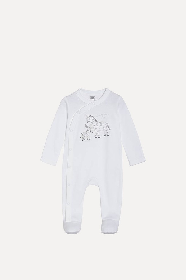 Baby Mummy Loves Me Sleepsuit from Mini Cuddles