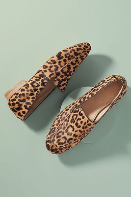 Leopard-Print Slip-on Flats from Anthropologie