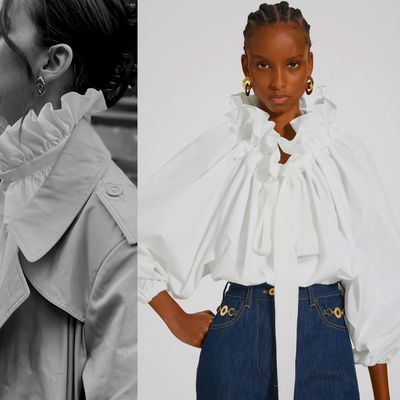 The Round Up: Ruffled Blouses