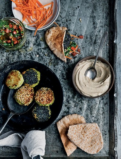 Fast Homemade Falafel 