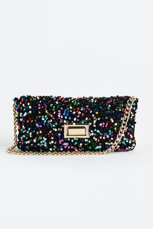 Sequined Shoulder Bag from H&M