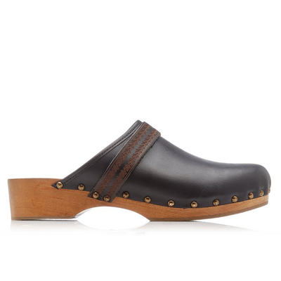 Thalie Studded Leather Clogs from Isabel Marant 