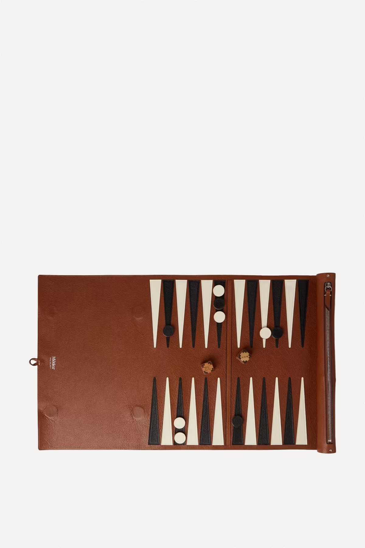 Leather Backgammon Set from MÉTIER