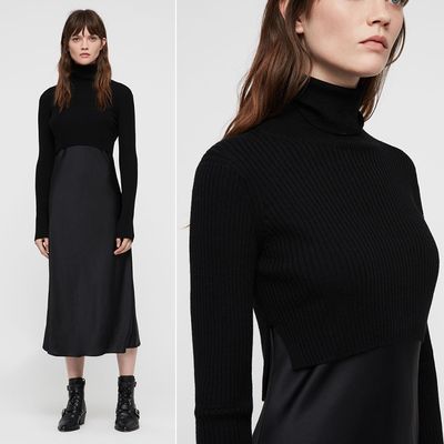 Kowlo Roll Neck Dress