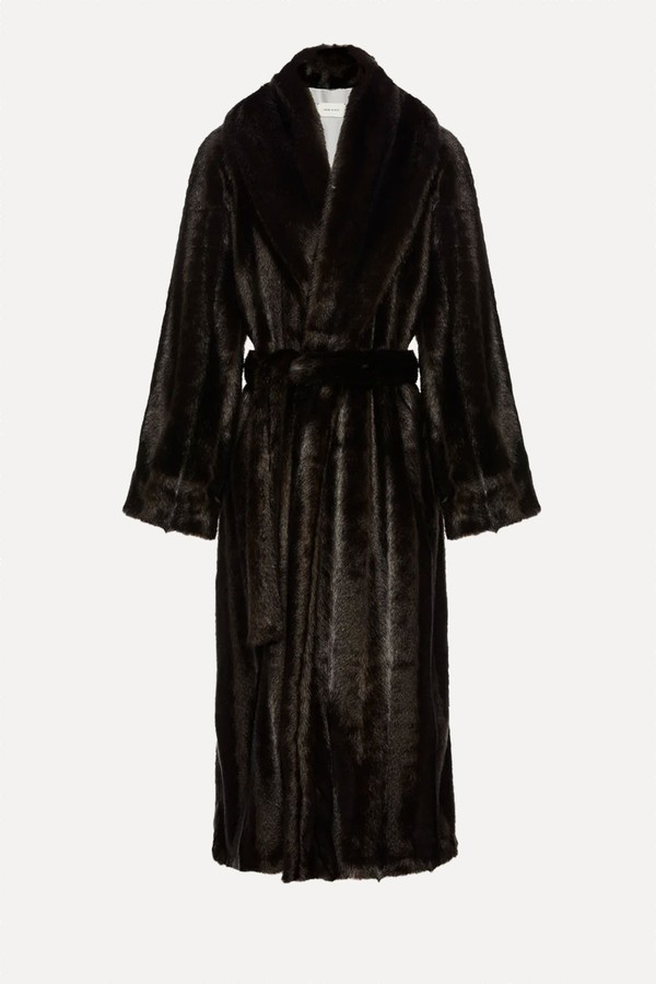  Belted Plush Coat from Magda Butrym