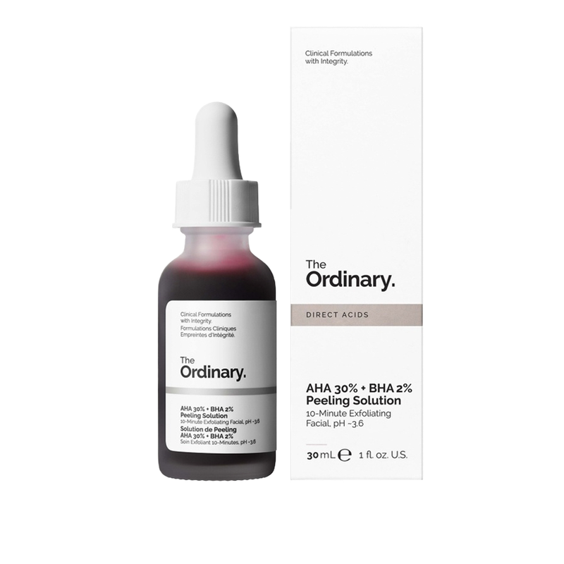 AHA 30% + BHA 2% Peeling Solution from The Ordinary