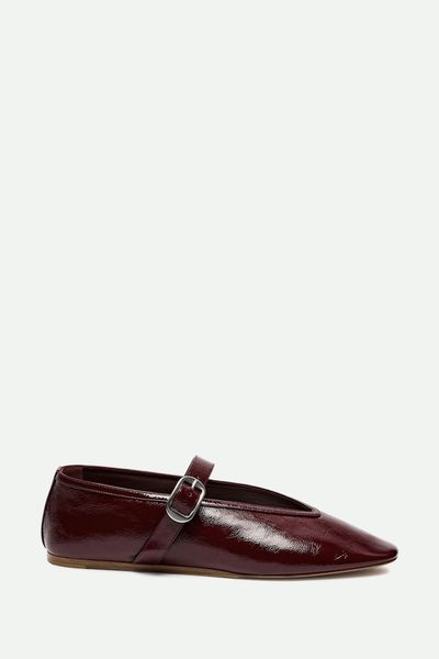 Stella Patent Leather Ballet Flats from  LE MONDE BERYL