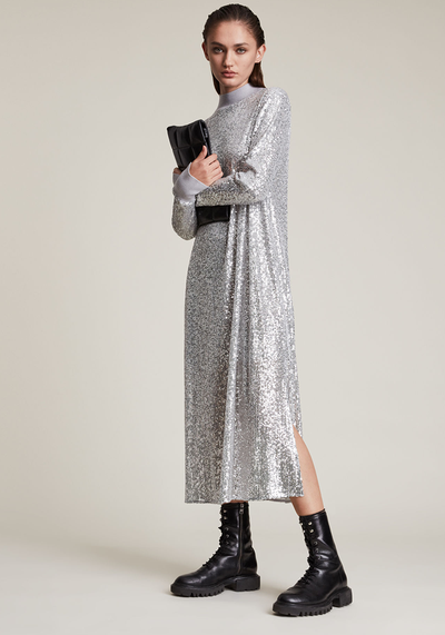 Juela Sequin Dress from AllSaints