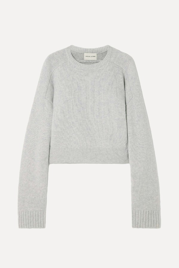 Bruzzi Wool & Cashmere-Blend Sweater from LOULOU DE SAISON