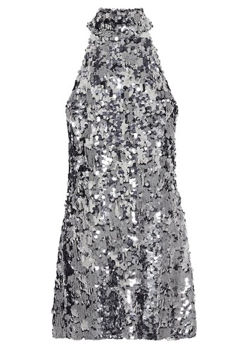 Gemma Sequined Mini Dress from Galvan