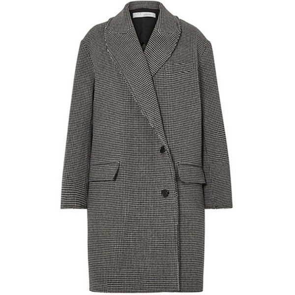 Quip houndstooth wool coat from Iro 