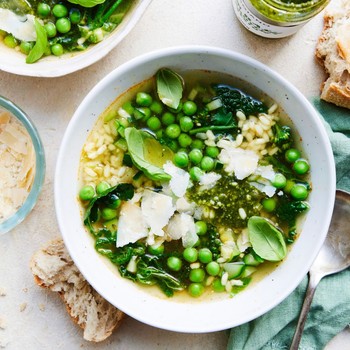 Green Minestrone Soup