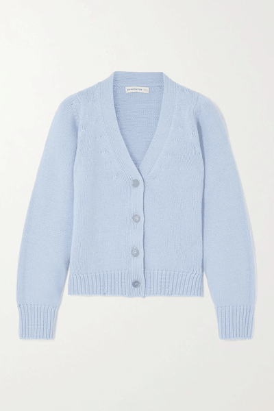 Shea Merino Wool & Cashmere-Blend Cardigan from & Daughter