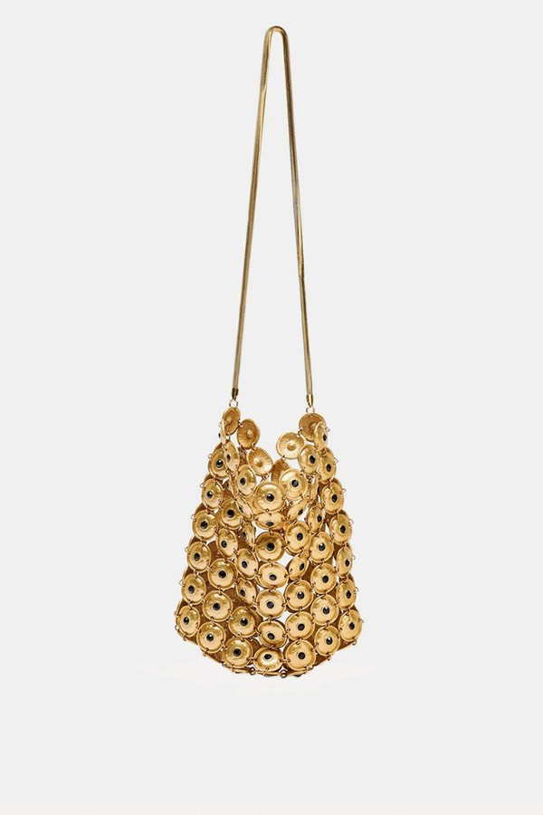 Metal Appliqué Bag from Zara