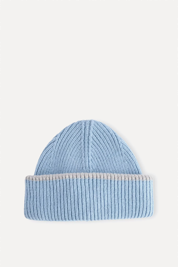 Chunky Soft Wool Beanie Hat