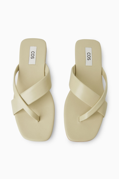 Leather Flip Flops from COS 