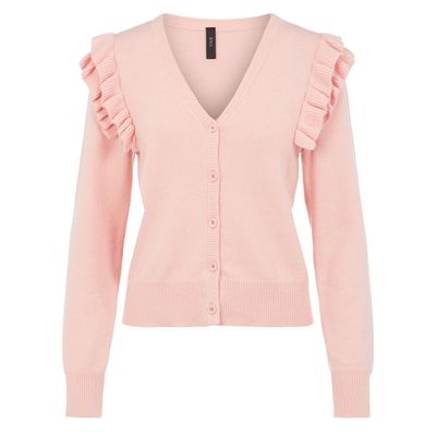 V-Neck Button Front Cardigan