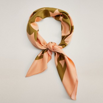 Floral Satin Scarf, £12.99 | Mango