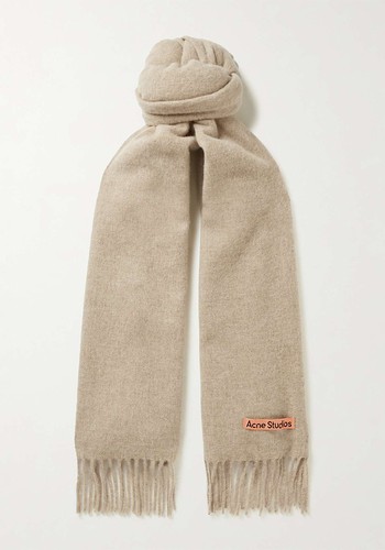 Canada Fringed Wool Scarf from Acne Studios