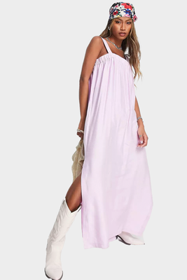 Lilac Midi Dress from Topshop