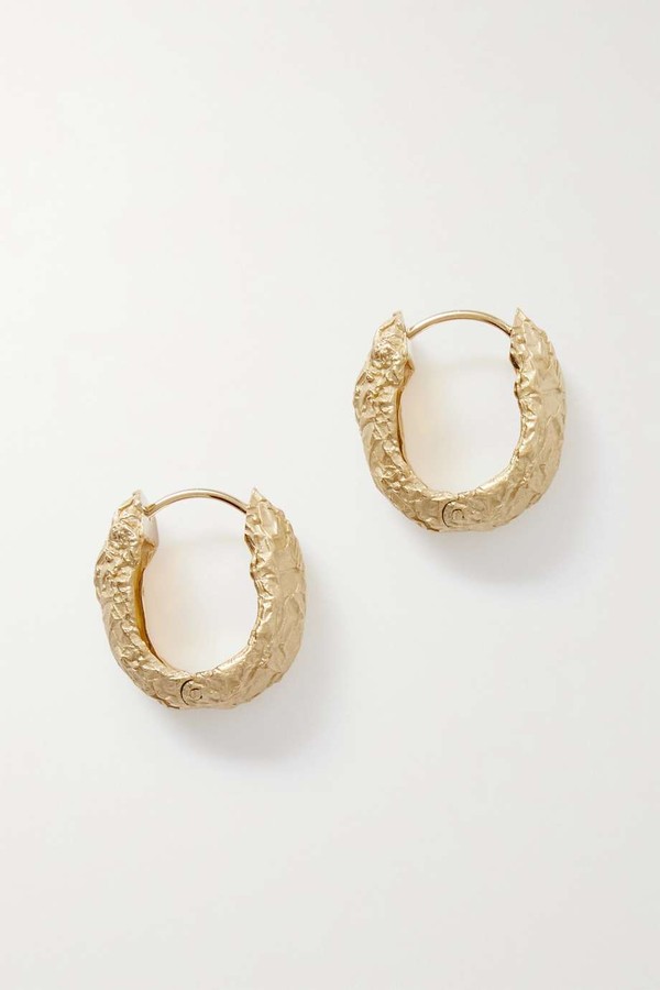 Gold Plated Hoop Earrings  from CompletedWorks