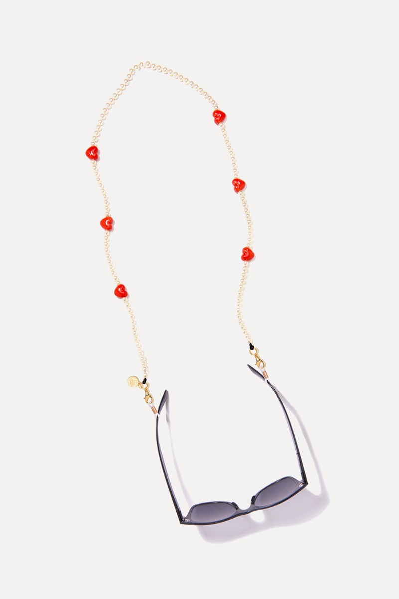 Happy Heart Mask & Sunnies Leash, $150 | Venessa Arizaga