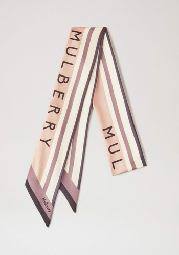 Logo Skinny Scarf