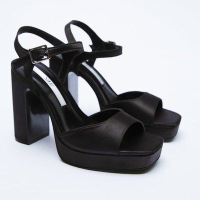 High-Heel Platform Sandals from Zara 