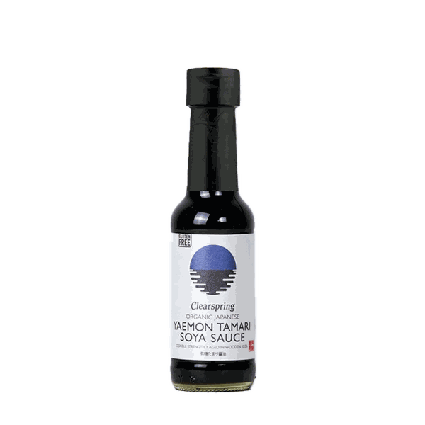 Organic Japanese Yaemon Tamari Soya Sauce from Clearspring