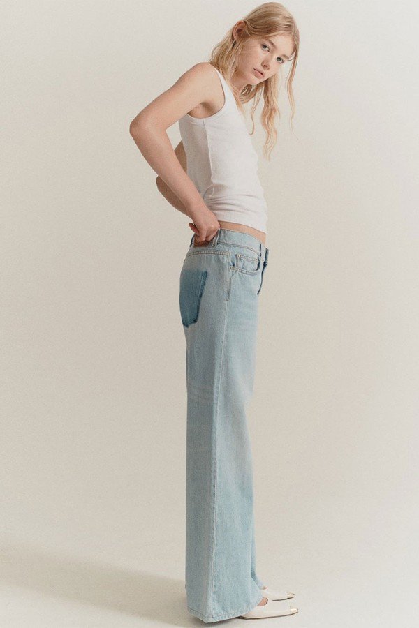 Wide-Leg Jeans