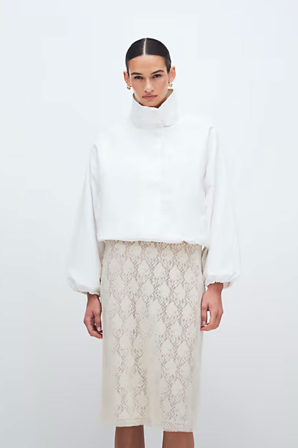 High Neck Sporty Short Jacket from Gina Tricot 