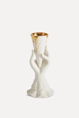 Gilded Muse Porcelain Vase  from Jonathan Adler