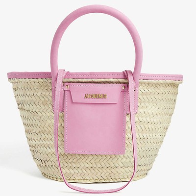 Le Panier Soleil Basket Tote Bag from Jacquemus