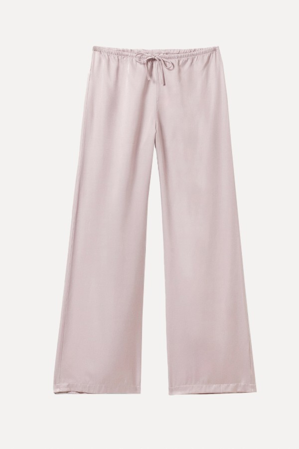 Low-Rise Relaxed Pull-On Trousers from Monki