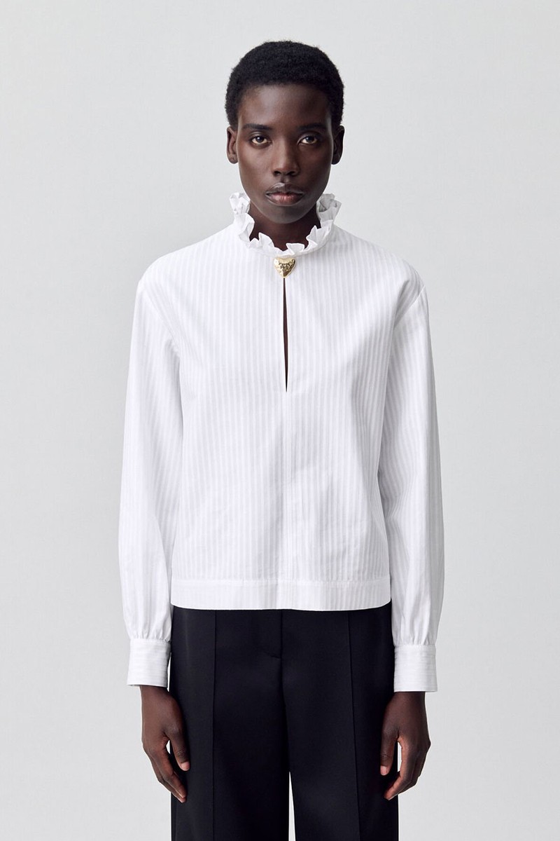 Striped Fluid Blouse from Claudie Perlot