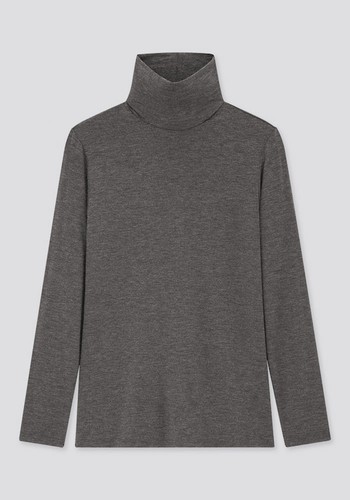 Heattech Extra Warm Turtleneck Thermal Top from Uniqlo