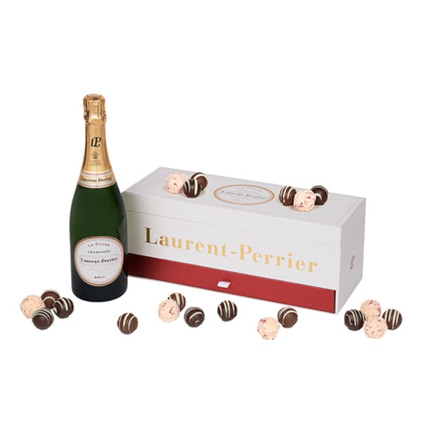 Brut Champagne & Montezuma's Truffle Set from Laurent-Perrier