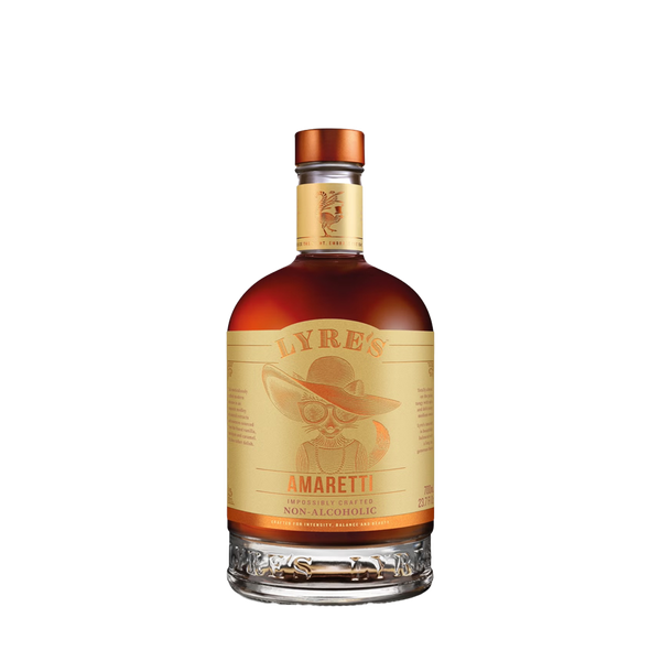 Non-Alcoholic Nutty Amaretto Liqueur from Lyre's Spirits