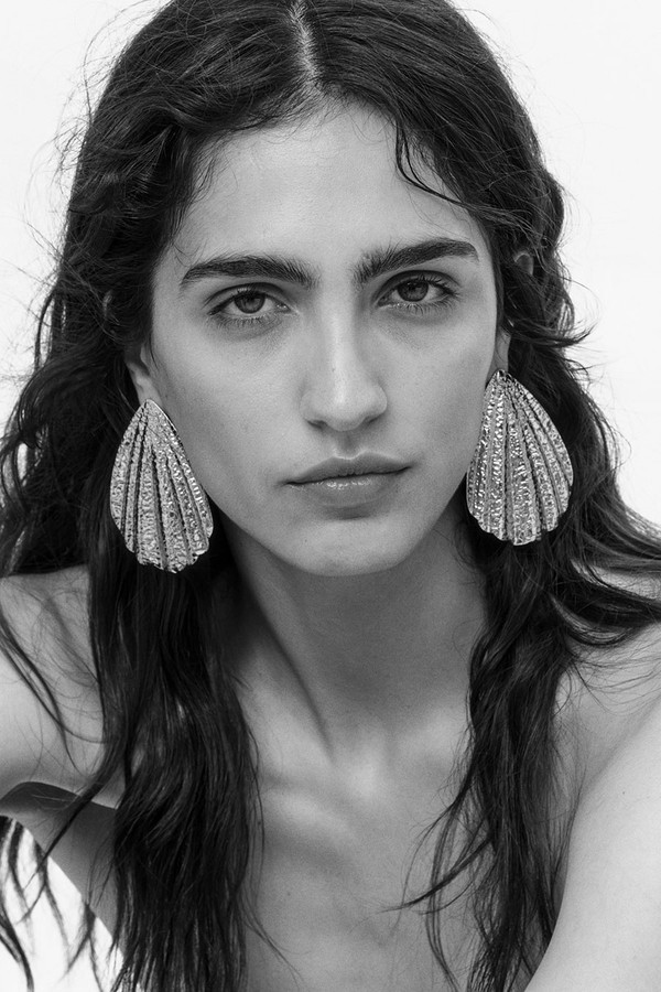 Seashell-Shaped Earrings