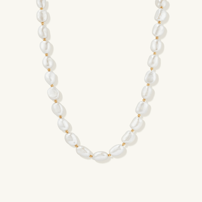 Bold Pearl Necklace , £240 | Mejuri