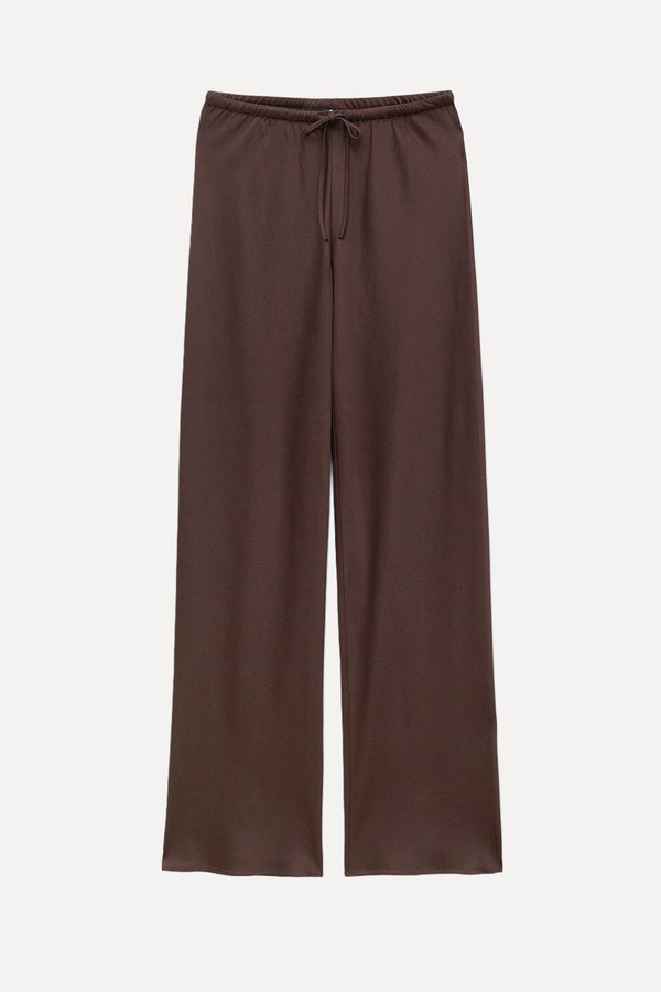 Satin Pull-On Trousers from & Other Stories
