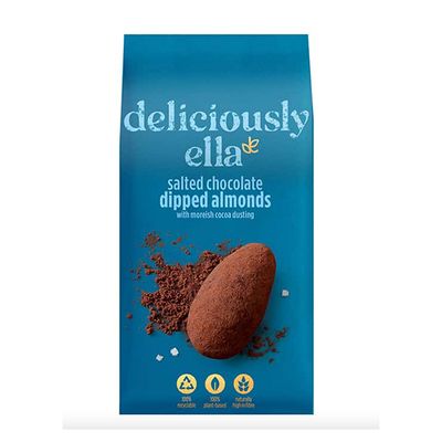 Salted Chocolate Dipped Almonds from Deliciously Ella