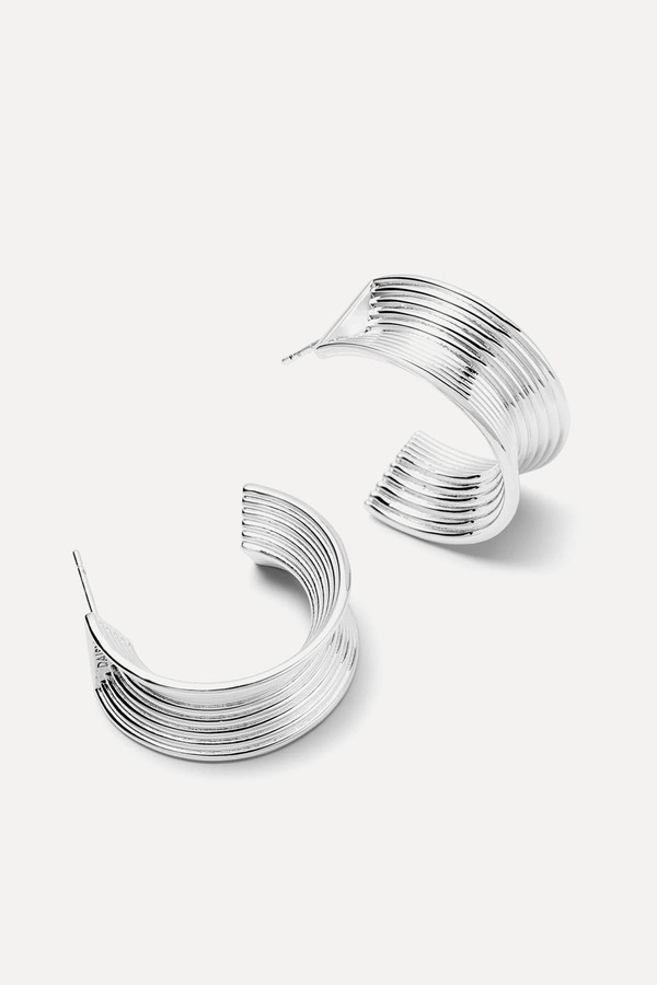 x from Chunky Tidal Hoop Earrings, £59 | Daisy London x Polly Sayer