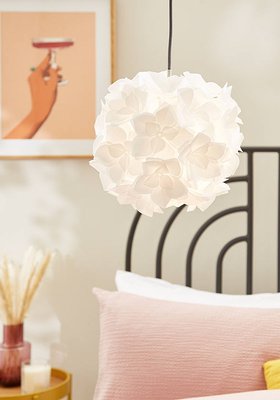  Lotus Easy-to-Fit Flower Ceiling Shade, £25