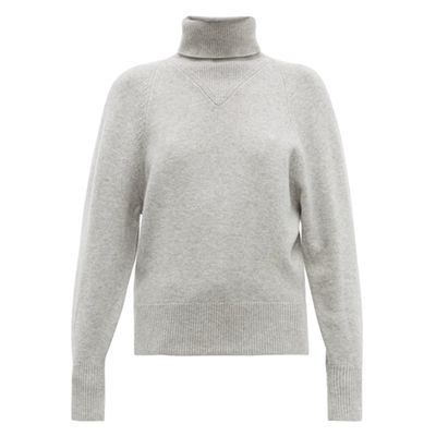 Ribbed Roll-Neck Wool-Blend Sweater from Joseph