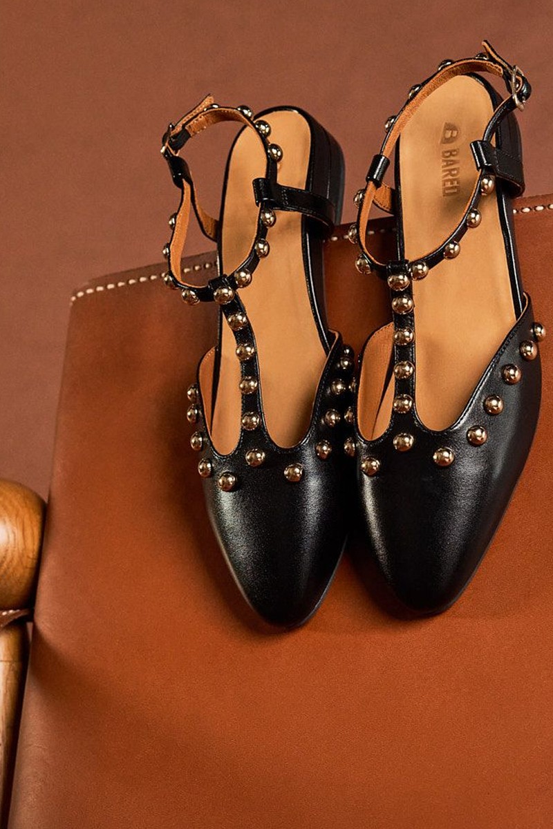 Wagtail Leather & Hardware Flats